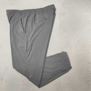 Lululemon Pants Womens XXL Gray Jogger Zip Pocket Elastic Waist Running